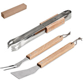Bamboo 3-Piece Braai Set - Truffle & Thyme